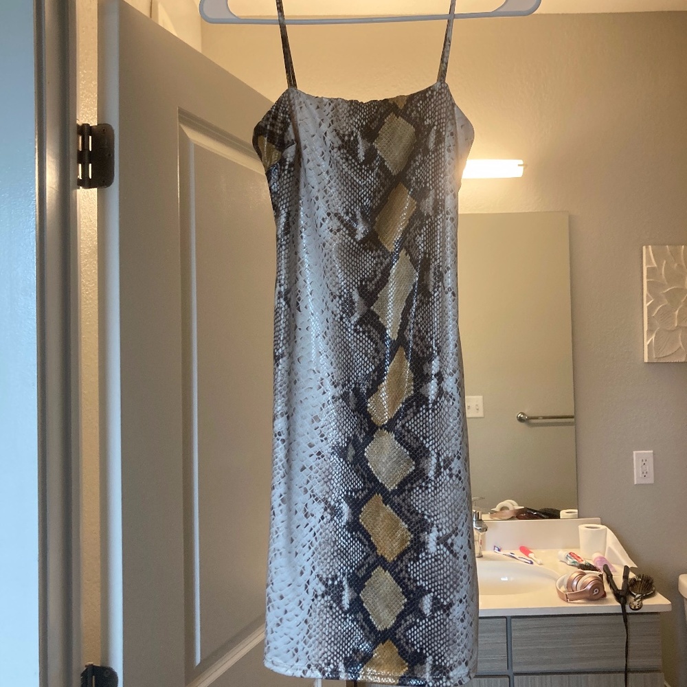 Henri Girl Snakeskin dress